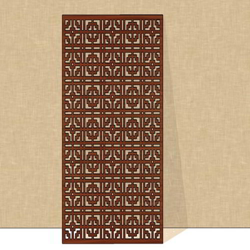 طرح قالب برش لیزری جالی اسکرین گریل - laser cut jali screen grill template ve - برای دستگاه CNC چوب و لیزر (سی ان سی)