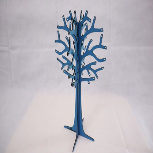 طرح پایه جواهرات برش لیزری میلی متری - laser cut jewelry stand 6mm - برای دستگاه CNC چوب و لیزر (سی ان سی)