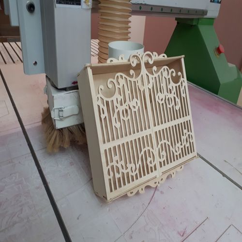 طرح قالب جعبه کلیدها برش لیزری جاکلیدی قفسه کلیدی برش لیزری - laser cut keys box key rack key holder template - برای دستگاه CNC چوب و لیزر (سی ان سی)