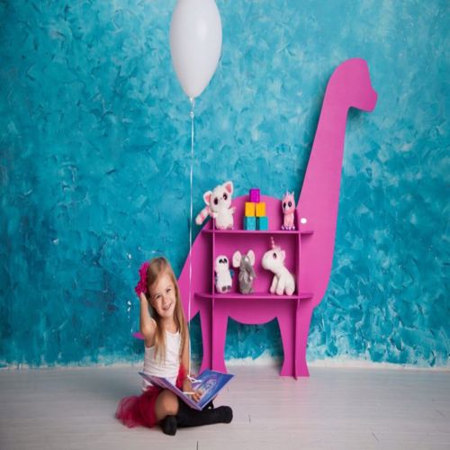 طرح قالب‌های قفسه دایناسور کودکان با برش لیزری - laser cut kids dinosaur shelf templates ve - برای دستگاه CNC چوب و لیزر (سی ان سی)