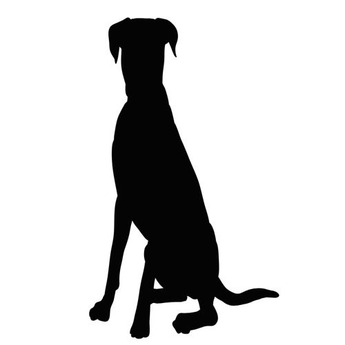 طرح برش لیزری سگ لابرودور سیلوئت - laser cut labrodore dog silhouette ve - برای دستگاه CNC چوب و لیزر (سی ان سی)