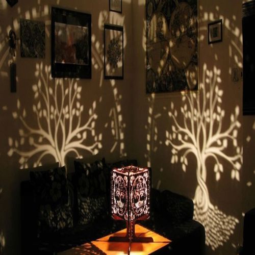 طرح فانوس برش لیزری سلتیک گره گره - laser cut lantern celtic knot - برای دستگاه CNC چوب و لیزر (سی ان سی)