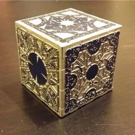 طرح برش لیزری لمارشند سه بعدی اکریلیک جعبه - laser cut lemarchand 3d acrylic box ve - برای دستگاه CNC چوب و لیزر (سی ان سی)