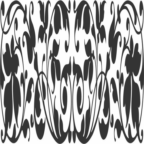 طرح برش لیزری جداکننده اتاق نشیمن حاشیه الگو الگو - laser cut living room divider border pattern ve - برای دستگاه CNC چوب و لیزر (سی ان سی)