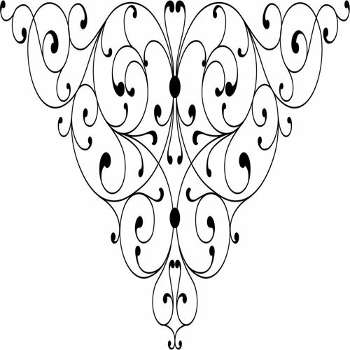 طرح برش لیزری جداکننده اتاق نشیمن دکوراسیون حاشیه طراحی - laser cut living room divider decoration border design ve - برای دستگاه CNC چوب و لیزر (سی ان سی)