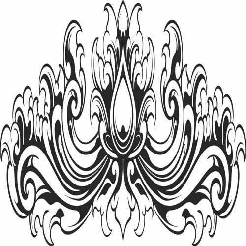 طرح برش لیزری اتاق نشیمن جالی دکوراسیون حاشیه طراحی - laser cut living room jali decoration border design ve - برای دستگاه CNC چوب و لیزر (سی ان سی)