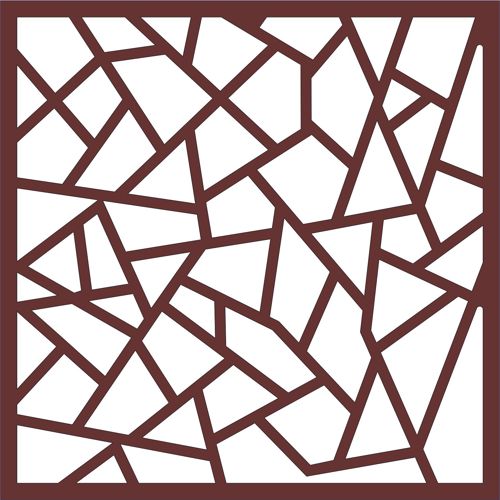طرح برش لیزری اتاق نشیمن شبکه‌ای گلدار طرح - laser cut living room lattice floral seamless design - برای دستگاه CNC چوب و لیزر (سی ان سی)