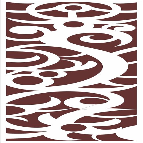 طرح برش لیزری اتاق نشیمن گل جلی گل - laser cut living room seamless floral jali - برای دستگاه CNC چوب و لیزر (سی ان سی)