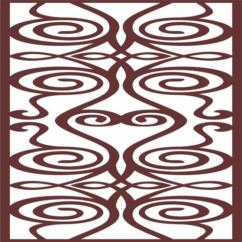 طرح برش لیزری اتاق نشیمن درز جداکننده جالی طراحی - laser cut living room seamless separator jali design - برای دستگاه CNC چوب و لیزر (سی ان سی)