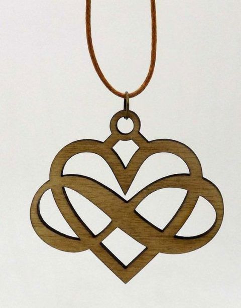 طرح جواهرات قفل برش لیزری - laser cut locket jewelry design - برای دستگاه CNC چوب و لیزر (سی ان سی)