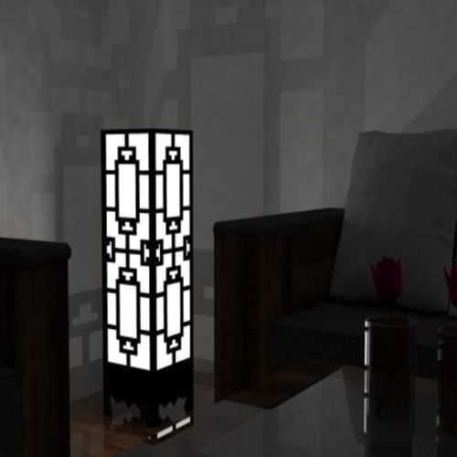 طرح laser cut luminaria canto - laser cut luminaria canto ve - برای دستگاه CNC چوب و لیزر (سی ان سی)