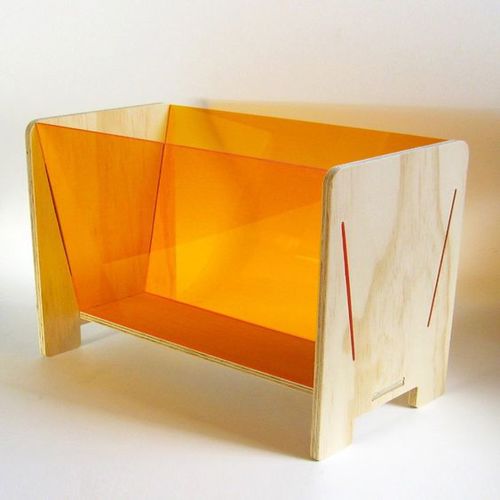 طرح برش لیزری مجله و نگهدارنده روزنامه - laser cut magazine and newspaper holder - برای دستگاه CNC چوب و لیزر (سی ان سی)
