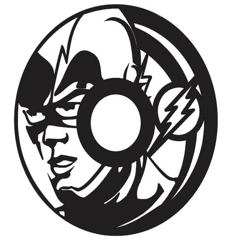 طرح قالب‌های ساعت دیواری وینیل برش لیزری مرد - laser cut man vinyl wall clock templates ve - برای دستگاه CNC چوب و لیزر (سی ان سی)