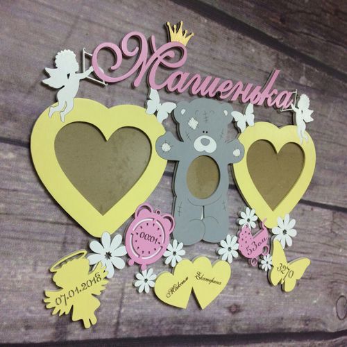 طرح برش لیزری metrika mashenka template - laser cut metrika mashenka template ve - برای دستگاه CNC چوب و لیزر (سی ان سی)