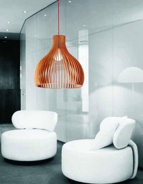 طرح چراغ آویز چوبی مدرن برش لیزری قاب - laser cut modern wooden pendant lamp ve - برای دستگاه CNC چوب و لیزر (سی ان سی)