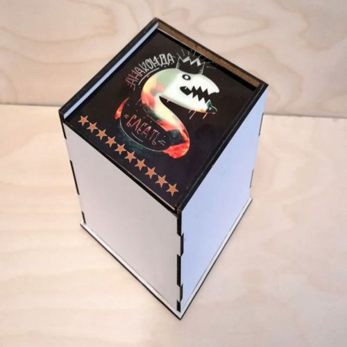طرح جعبه لیزری لیوان - laser cut mug box - برای دستگاه CNC چوب و لیزر (سی ان سی)