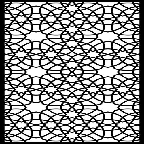 طرح لیزری لانه گریل - laser cut nest grill design - برای دستگاه CNC چوب و لیزر (سی ان سی)