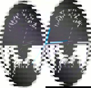 طرح ساعت‌های وینیل سی‌دی‌آر برش لیزری نیویورک () - laser cut new york cdr vinyl watches ve - برای دستگاه CNC چوب و لیزر (سی ان سی)