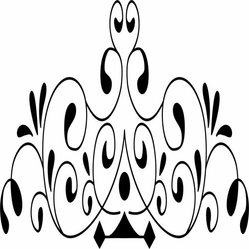 طرح تزئینی برش لیزری حاشیه - laser cut ornamental design border - برای دستگاه CNC چوب و لیزر (سی ان سی)