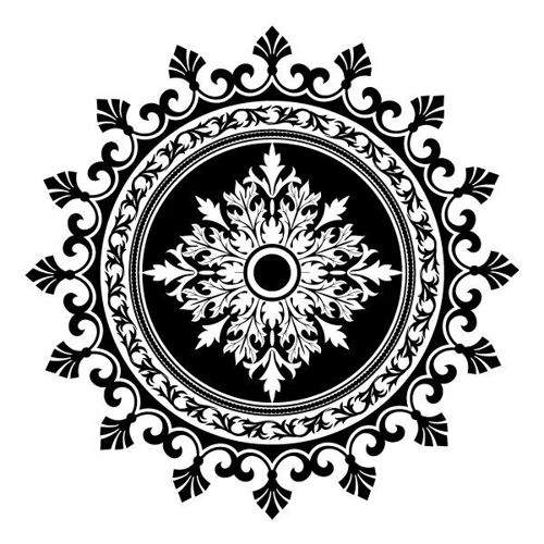 طرح الگوهای زینتی برش لیزری - laser cut ornamental patterns - برای دستگاه CNC چوب و لیزر (سی ان سی)