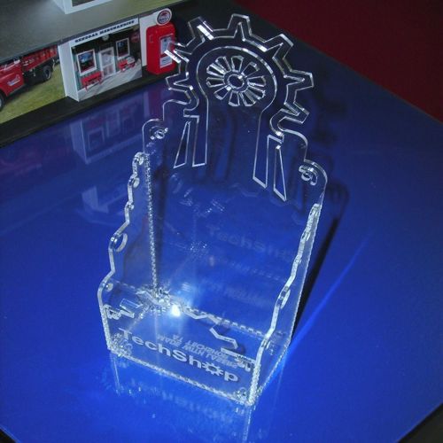 طرح بروشور برش لیزری نگهدارنده بروشور نمایشگر پایه - laser cut pamphlet holder brochure display stand ve - برای دستگاه CNC چوب و لیزر (سی ان سی)
