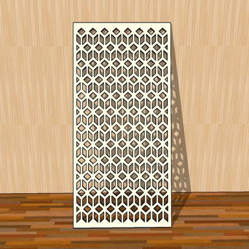 طرح پنل برش لیزری قالب زیبا هندسی الگوی - laser cut panel elegant template geometric pattern ve - برای دستگاه CNC چوب و لیزر (سی ان سی)
