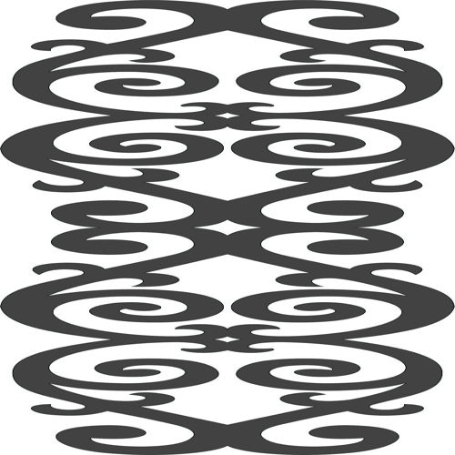 طرح پنل برش لیزری شبکه الگوی یکپارچه - laser cut panel lattice seamless pattern - برای دستگاه CNC چوب و لیزر (سی ان سی)