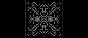 طرح برش لیزری طرح - laser cut pattern design 0810 - برای دستگاه CNC چوب و لیزر (سی ان سی)