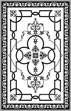 طرح الگوهای برش لیزری و شابلون‌ها برای حکاکی - laser cut patterns and stencils for etching - برای دستگاه CNC چوب و لیزر (سی ان سی)