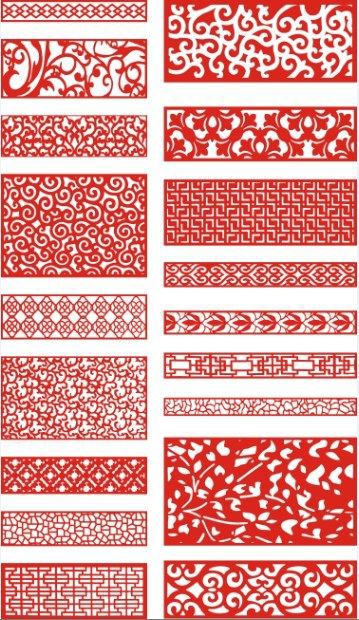 طرح برش لیزری صفحه - laser cut pattern screen 115 - برای دستگاه CNC چوب و لیزر (سی ان سی)