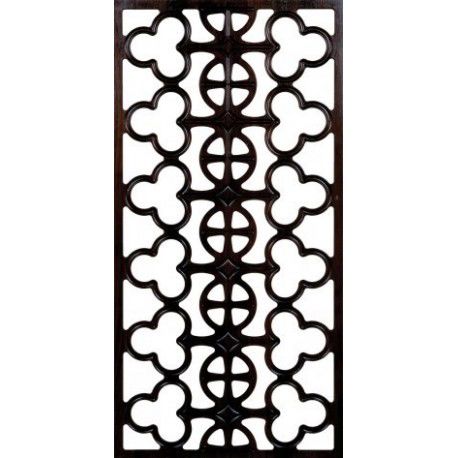 طرح الگوی برش لیزری قاب گریل 300 v43 - laser cut pattern unframed grill 300 v43 - برای دستگاه CNC چوب و لیزر (سی ان سی)