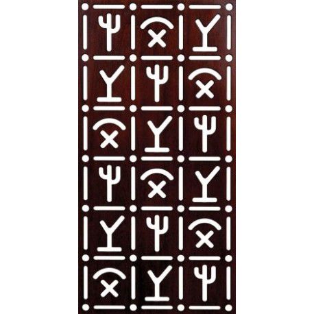 طرح الگوی برش لیزری قاب گریل 300 v 3 - laser cut pattern unframed grill 300 v113 - برای دستگاه CNC چوب و لیزر (سی ان سی)