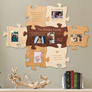 طرح قاب عکس برش لیزری پازل - laser cut photo frames puzzle ve - برای دستگاه CNC چوب و لیزر (سی ان سی)