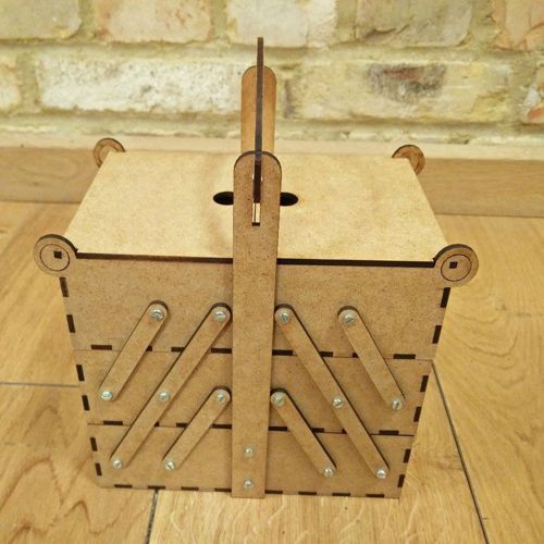 طرح جعبه چرخشی برش لیزری جعبه - laser cut pivoting box - برای دستگاه CNC چوب و لیزر (سی ان سی)