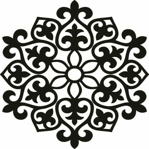 طرح زیربشقابی‌های برش لیزری - laser cut placemats - برای دستگاه CNC چوب و لیزر (سی ان سی)