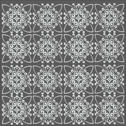 طرح برش لیزری تکرار هندسی تزئینی الگوی - laser cut repeating geometric decorative pattern ve - برای دستگاه CNC چوب و لیزر (سی ان سی)
