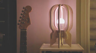 طرح لامپ موشکی برش لیزری - laser cut rocket lamp ve - برای دستگاه CNC چوب و لیزر (سی ان سی)