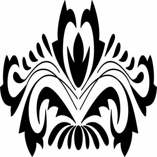 طرح برش لیزری جداکننده اتاق دکوراسیون حاشیه الگوی طراحی - laser cut room divider decoration border pattern design ve - برای دستگاه CNC چوب و لیزر (سی ان سی)