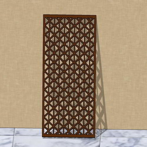 طرح برش لیزری درز گریل الگوی الگوی - laser cut seamless grill pattern - برای دستگاه CNC چوب و لیزر (سی ان سی)
