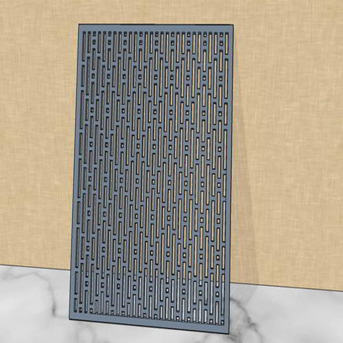 طرح برش لیزری یکپارچه صفحه گریل ایده - laser cut seamless grill screen idea ve - برای دستگاه CNC چوب و لیزر (سی ان سی)