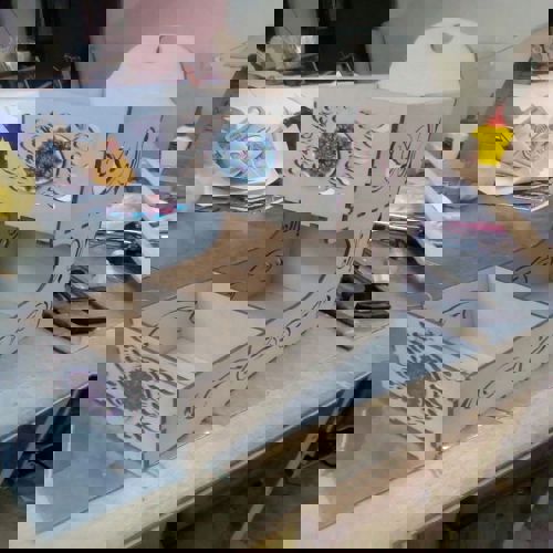 طرح برش لیزری شلف سازماندهنده - laser cut shlef organizer ve - برای دستگاه CNC چوب و لیزر (سی ان سی)