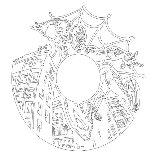 طرح قالب‌های ساعت دیواری وینیل مرد عنکبوتی برش لیزری - laser cut spider man vinyl wall clock templates ve - برای دستگاه CNC چوب و لیزر (سی ان سی)