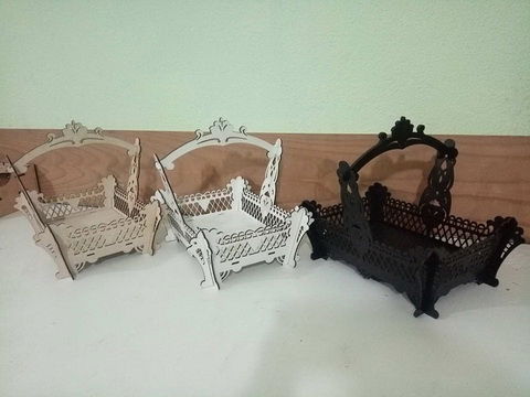 طرح سبدهای نگهداری برش لیزری - laser cut storage baskets ve - برای دستگاه CNC چوب و لیزر (سی ان سی)
