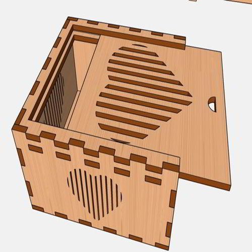 طرح جعبه جواهرات چوبی طرح چوب جعبه کادو برش لیزری - laser cut storage organizer jewelry box ornaments wooden gift box ve - برای دستگاه CNC چوب و لیزر (سی ان سی)