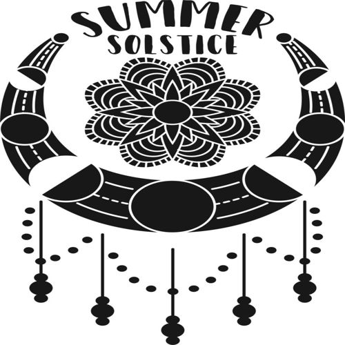طرح برش لیزری تابستان انقلاب ماندالا اجرام آسمانی - laser cut summer solstice mandala celestial objects ve - برای دستگاه CNC چوب و لیزر (سی ان سی)