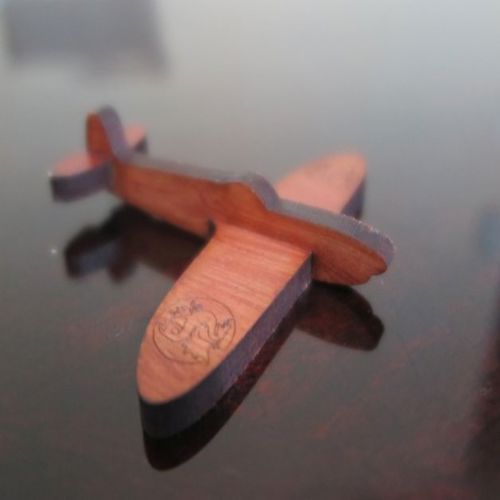طرح برش لیزری هواپیمای سوپرمارین اسپیت‌فایر میلی‌متری ام‌دی‌اف - laser cut supermarine spitfire aircraft 6mm mdf - برای دستگاه CNC چوب و لیزر (سی ان سی)