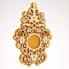 طرح برش لیزری قاب قفسه قفسه - laser cutting frame shelf - برای دستگاه CNC چوب و لیزر (سی ان سی)