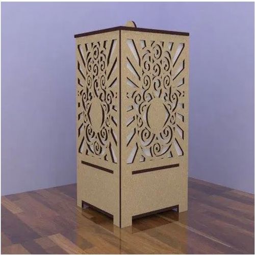 طرح برش لیزری چوبی لامپ - laser cutting wooden lamp - برای دستگاه CNC چوب و لیزر (سی ان سی)