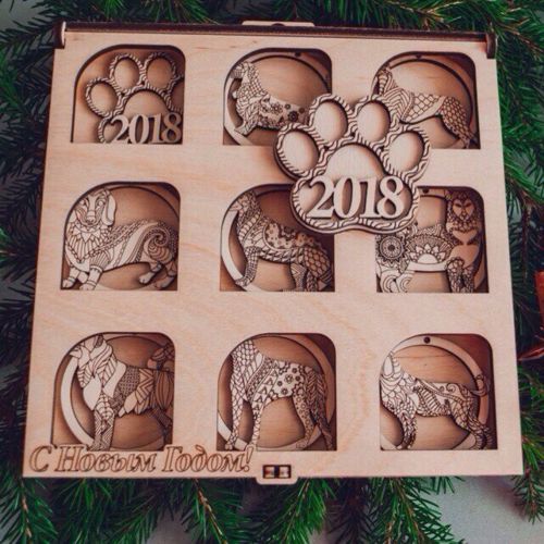 طرح جعبه اسباب‌بازی برش لیزری - laser cut toy box 2018 ve - برای دستگاه CNC چوب و لیزر (سی ان سی)