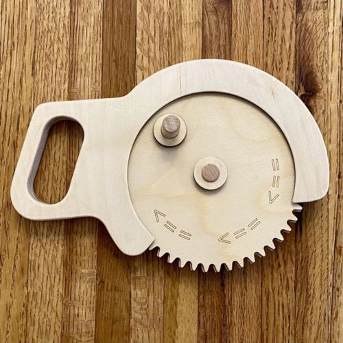 طرح اسباب‌بازی برش لیزری اره گرد - laser cut toy circular saw ve - برای دستگاه CNC چوب و لیزر (سی ان سی)